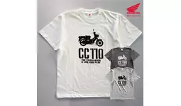 Honda クロスカブCC110Tシャツが「成田空港ターミナル3」に登場！