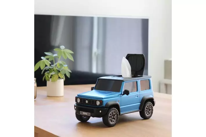 思わず二度見するJIMNY SIERRAウェットティッシュケース、「フィールド