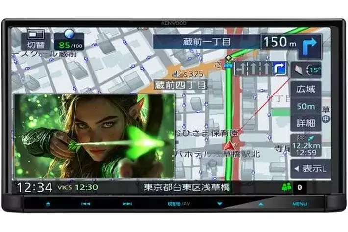 AVナビゲーションシステム“彩速ナビ”「MDV-L613W」「MDV-L613」を発売