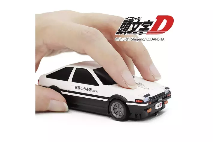 頭文字D』 トヨタ AE86 型無線マウス新商品、一般販売開始！|【業界