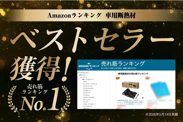 【Amazonベストセラー1位】騒音・断熱・音質を、これ1枚で。三層構造の「デッドニングシート」が支持される理由。大容量5m＋専用ローラー付きで、初心者でもプロ仕様の車内静音化を実現。