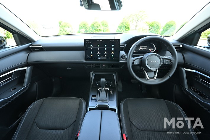 マツダ 新型CX-5 「G」グレードのインパネ