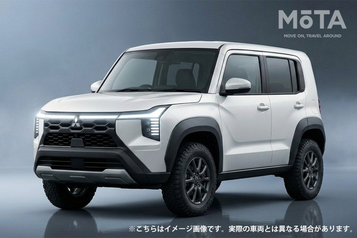三菱 新型パジェロミニ（予想CG）