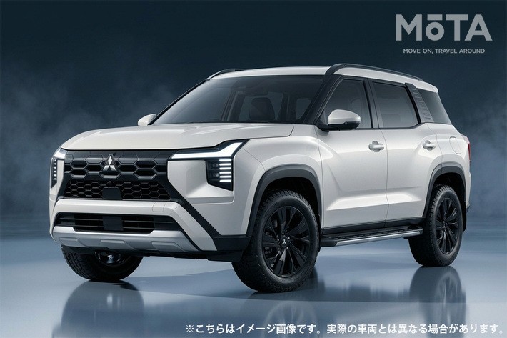 三菱 新型パジェロ（予想CG）