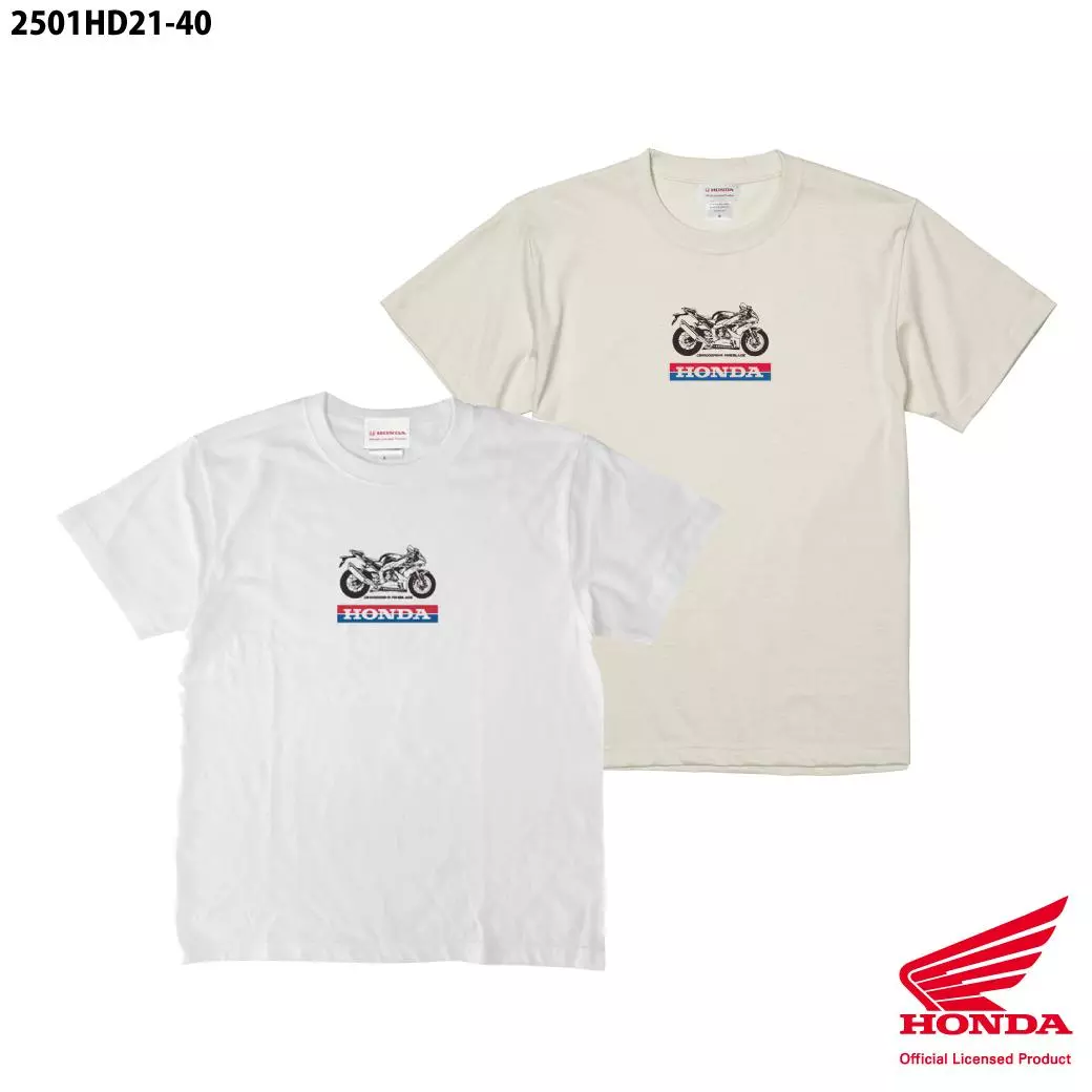 Honda CBR1000RR-R FIREBLADE」デザインがTシャツになって新発売
