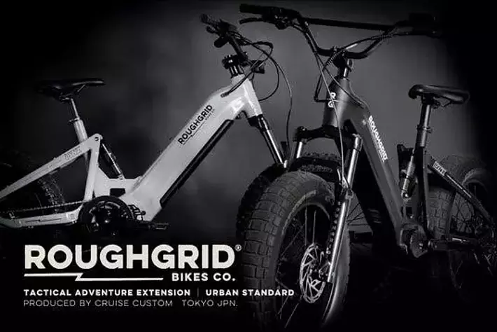 阪急うめだ本店】関西初お披露目！注目のE-BIKEブランド「ROUGHGRID