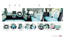 ムーヴ キャンバス専用 「初音ミク」 タイアップ用品パッケージ