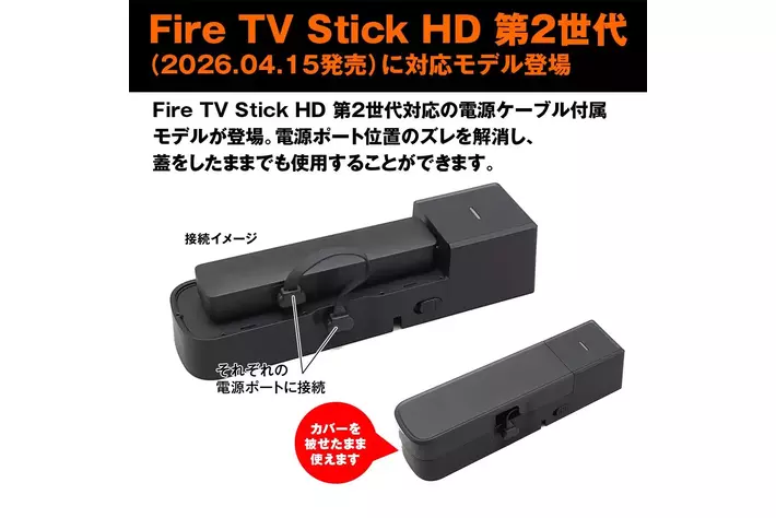MAXWINからAmazon Fire TV Stick HD 第2世代対応！CarPlay＆HDMI無線化