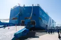 海の日にLNG燃料自動車船見学会とブース展示を実施