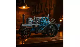 自動車技術の原点を、手のひらサイズで再現。BLDBが精密3D金属模型「蒸気自動車メタルモデル」を発売