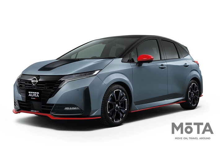 日産 ノート オーラ NISMO(2025年改良後)のフロントビュー