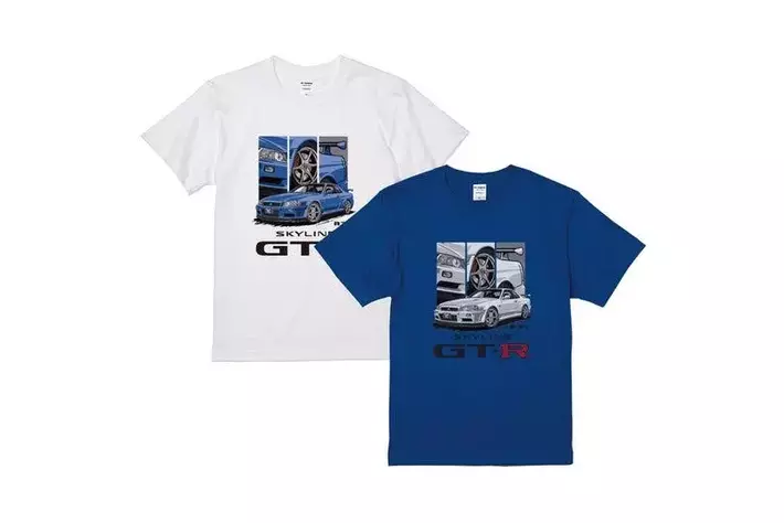MINIGTLBWK R34 GT-R ブラジル限定イベントTSHIRT付きXL 21110728644_860f_o.webp