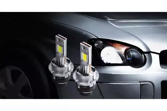 純正HIDをLEDへ簡単交換！明るさ約150%の車用ヘッドライトバルブを