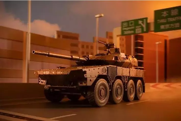 陸上自衛隊実車取材による精密設計模型「アーセニア1/64（ワン