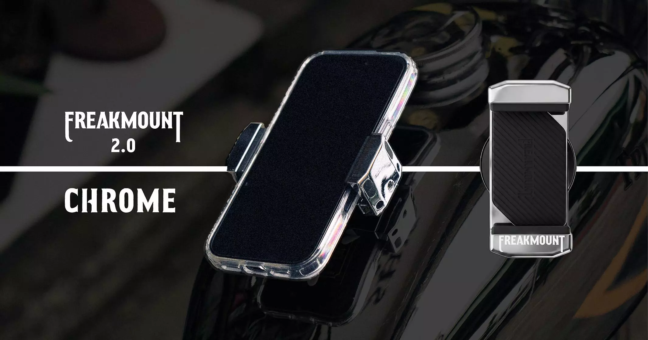 FREAKMOUNT 2.0 マグネット式スマホホルダー 超強力マグネット式バイク用スマホホルダー『FREAKMOUNT2.0』の新色