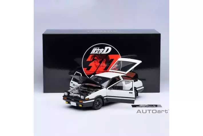 頭文字D』のAE86（ハチロク）を精巧に再現！AUTOart製1/18スケール