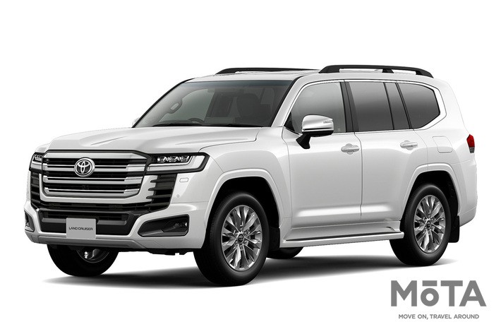 トヨタ ランドクルーザー300のホワイト系ボディカラー