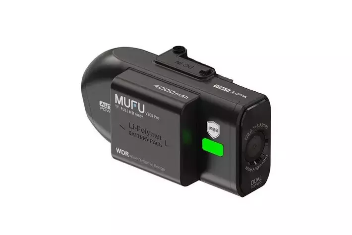 MAXWINのヘルメット装着型ドラレコ「MF-BDVR001-PRO」、Makuakeで応援
