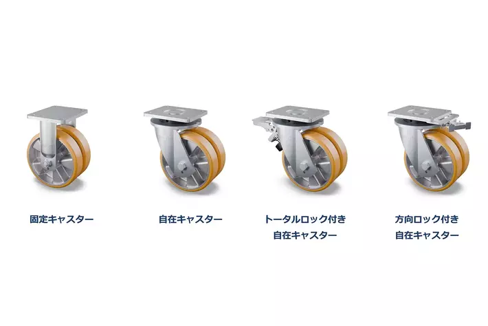 テンテキャスター、高耐荷重双輪キャスター「Kappa twin」を発売