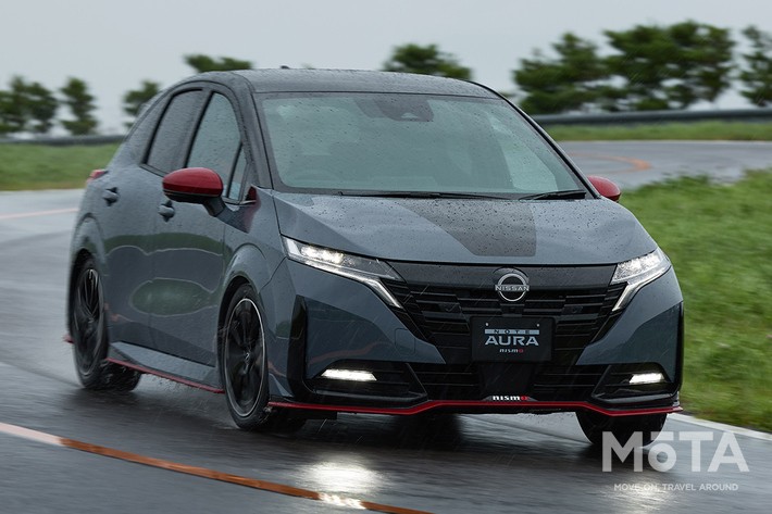 ノートオーラNISMOの走行イメージ