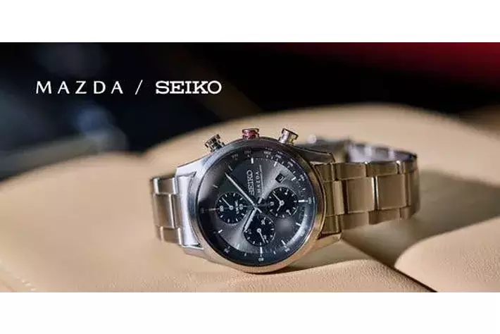 フォロー割　500円offセイコー　クロノグラフ　おまけ　マジックジョンミラー マツダ、セイコーとのコラボレーション第3弾「MAZDA クロノグラフ