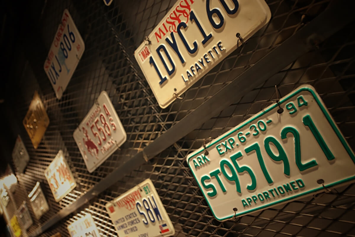 ナンバープレートの違い