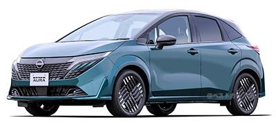 最後はもらえる！】日産 オーラのカーリース情報・価格｜新車カー