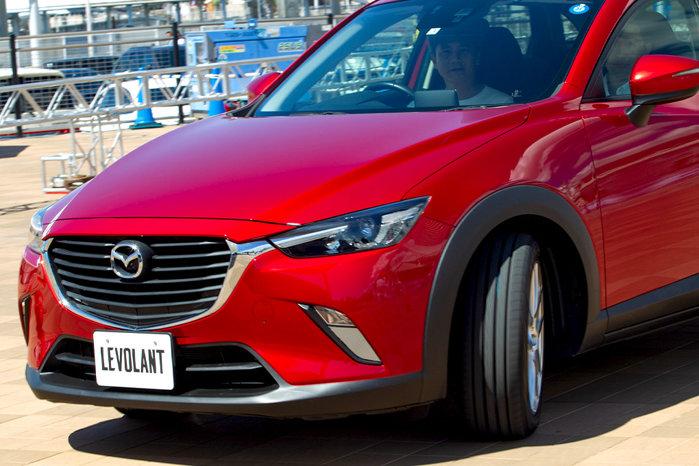 BBSホイール装着のマツダcx-3