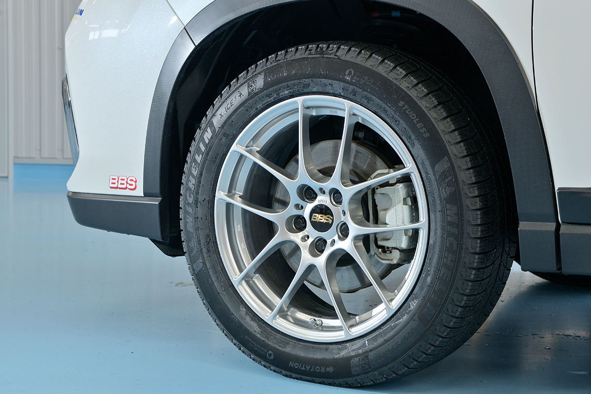 BBS Impressions Part.3「BBS RF with STUDLESS TIRES 冬用タイヤもBBS
