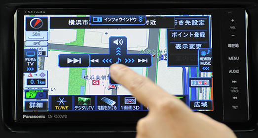Panasonic Strada CN-R500WD-D ROAD IMPRESSION -これぞ「安心