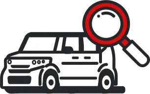 実車査定のイラスト