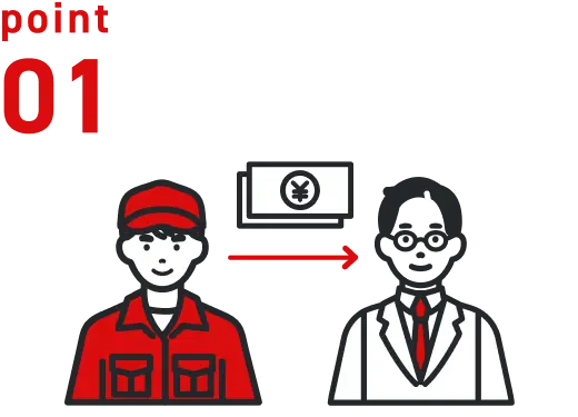 ポイント1のイラスト