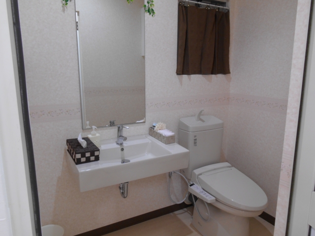 女性専用トイレご用意しております。女性お一人でもお気軽にお立ち寄りください(^^♪