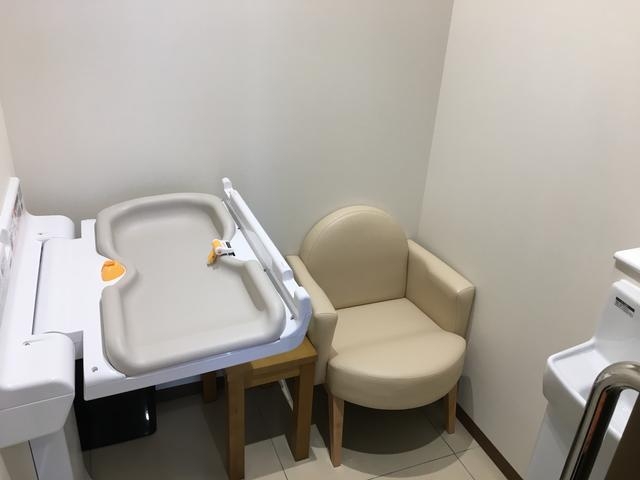 ママさんにゆったりご利用いただける、授乳室完備
