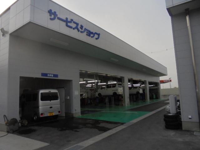 整備工場が大きくなりました！ 皆様の大切なお車を丁寧に整備致します。