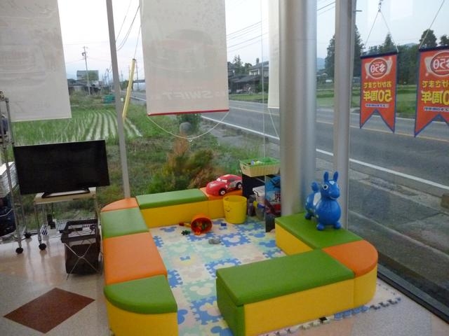 キッズスペース完備！