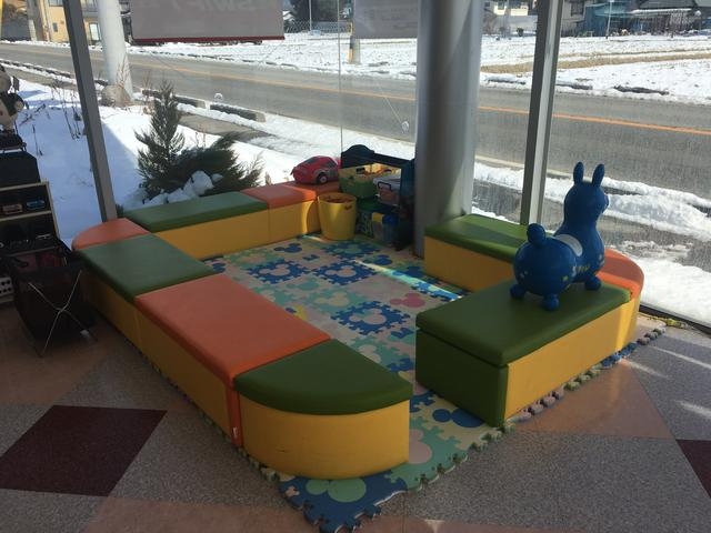 キッズスペース完備！