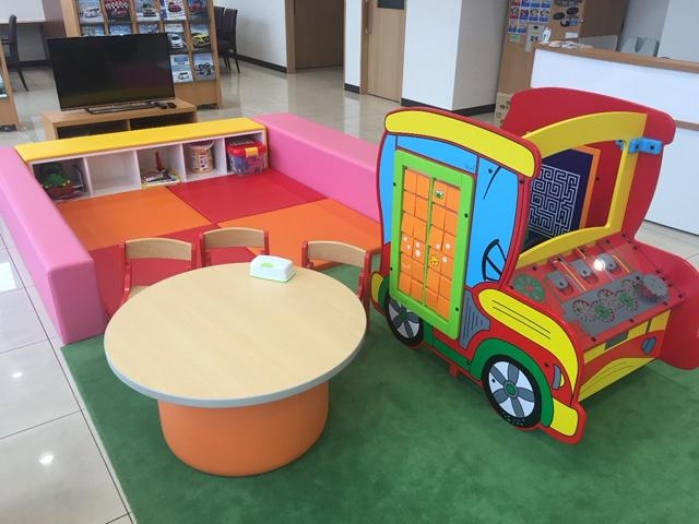 キッズコーナー・授乳室も完備しています