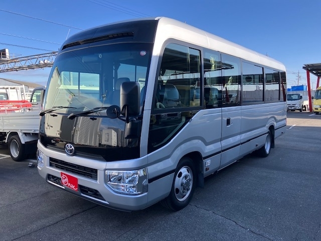 トヨタ コースター   愛知県