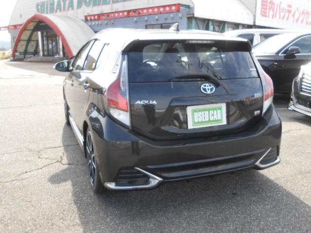 トヨタ アクア 1.5 G G's  新潟県の詳細画像 その7