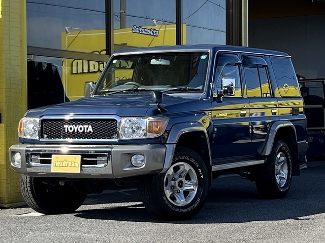 非売品】再販ランクル70 ミニカー 8H6 ブルー 非売品】再販ランクル70