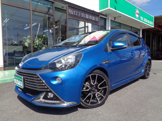 トヨタ アクア 1.5 G G's  宮城県