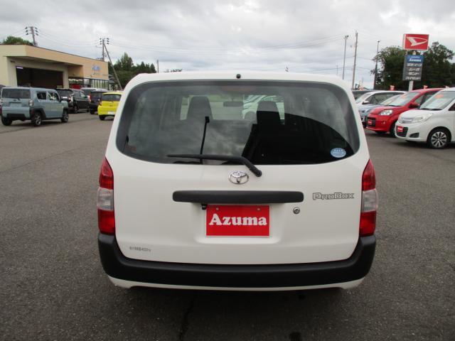 トヨタ プロボックスバン 1.3 DX コンフォート  新潟県の詳細画像 その7