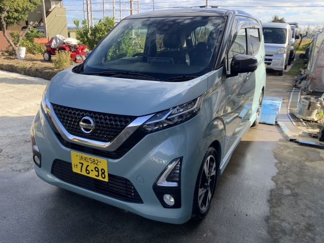 日産 デイズ   静岡県
