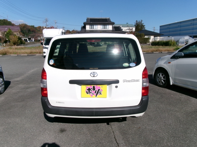 トヨタ プロボックスバン 1.3 DX コンフォート  長野県の詳細画像 その7