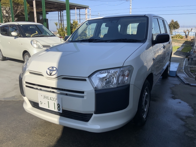 トヨタ&nbsp;プロボックスバン&nbsp;&nbsp;&nbsp;静岡県